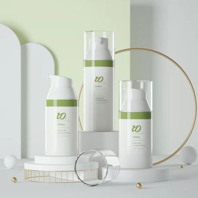 30 ml / 50 ml Πλαστικό χωρίς αέρα μπουκάλι εκτύπωση οθόνης