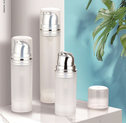Μπουκάλι αντλίας Airless PP 20ml 30ml 50ml Snap On Airless Cosmetic Bottle