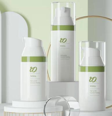 Καλή τιμή 30 ml 50 ml μπουκάλι αντλίας PETG χωρίς αέρα για συσκευασία καλλυντικών σε απευθείας σύνδεση